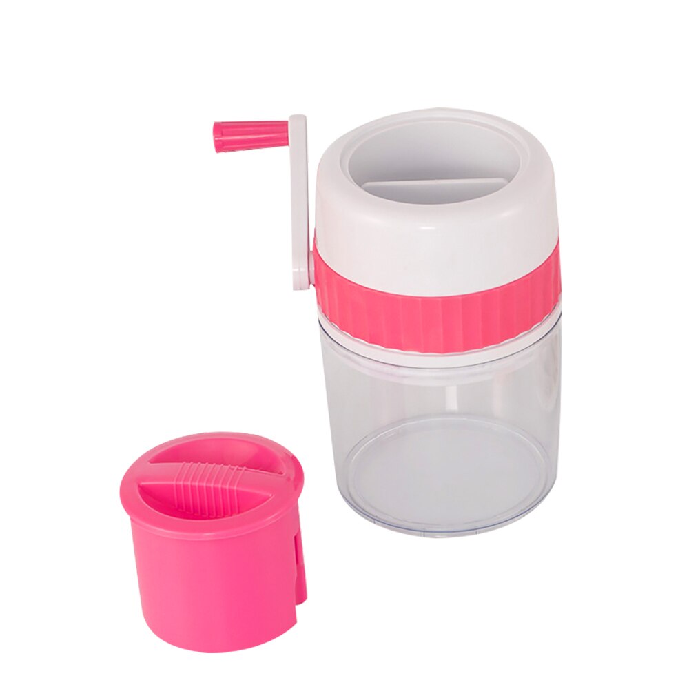 Manuale Mano Portatile Manovella Manuale Tritaghiaccio Rasoio Triturazione neve cono creatore Macchina Elettrodomestico Da Cucina per il Capretto e La Famiglia