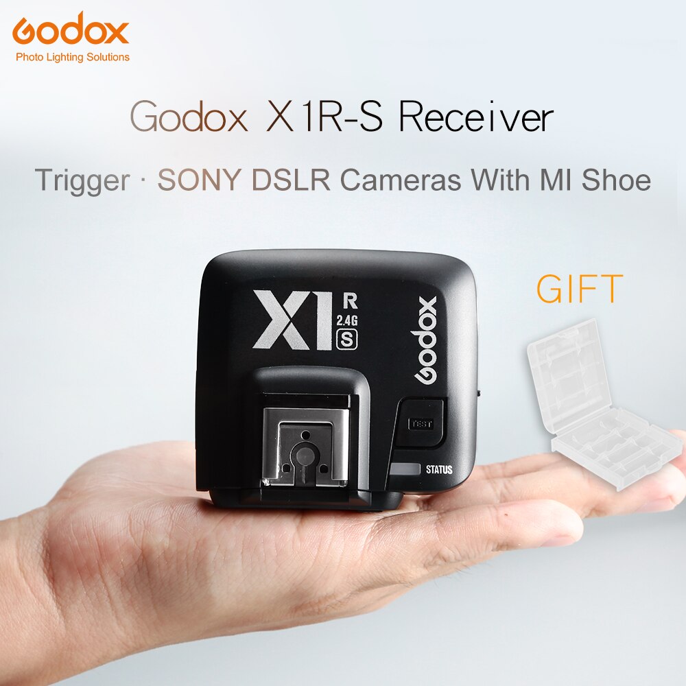 Godox X1R-S 2.4G Draadloze Ontvanger Voor X1T-S Trigger Zender Voor Sony A58 A7RII A7II A99 A7R A6300
