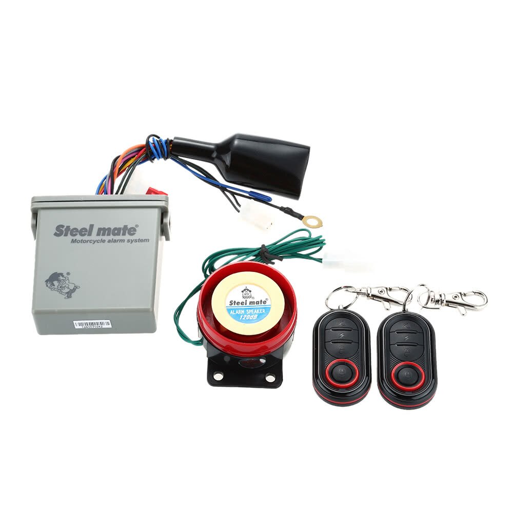 986e 1- veis motorsykkel alarmsystem ekstern motor start motorsykkel motor immobilisering med minisender