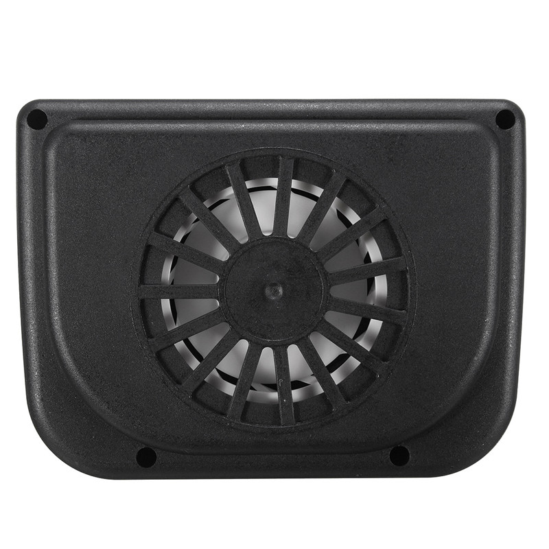 Solar Powered Car Auto Cool Air Vent Cooling Fan Cooler With Rubber Stripping Car Ventilation Fan Radiator System
