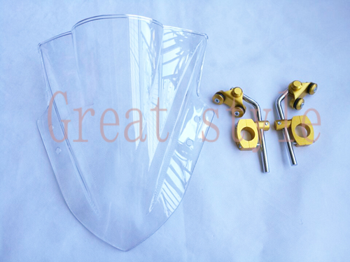 Moto bike Motorbike Windshield WindScreen For KTM Duke 125 200 390 690 1290 Super Duke R: 5