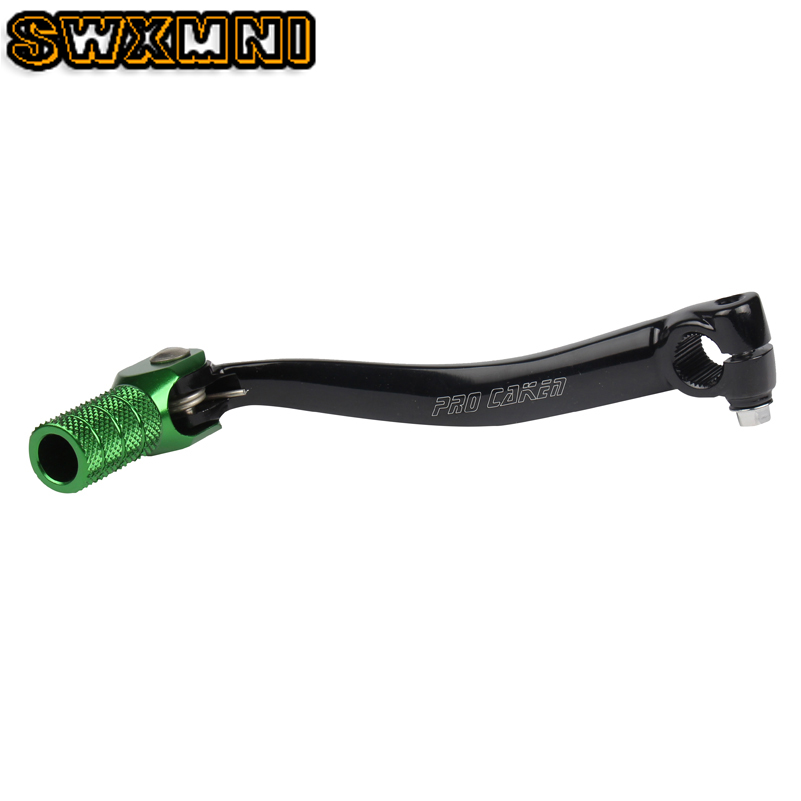 CNC Aluminum Billet Gear pedal Shifter Shift Lever For KXF450 KX450F 09-16 Dirt Bike Motocross MX Off Road Motorcycle