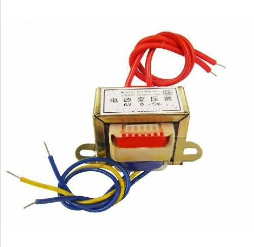 (1) 10W EI rdzeń ferrytowy wejście 220V 50Hz pionowy montaż transformator prądu elektrycznego zostawić wiadomość dla napięcia wyjściowego