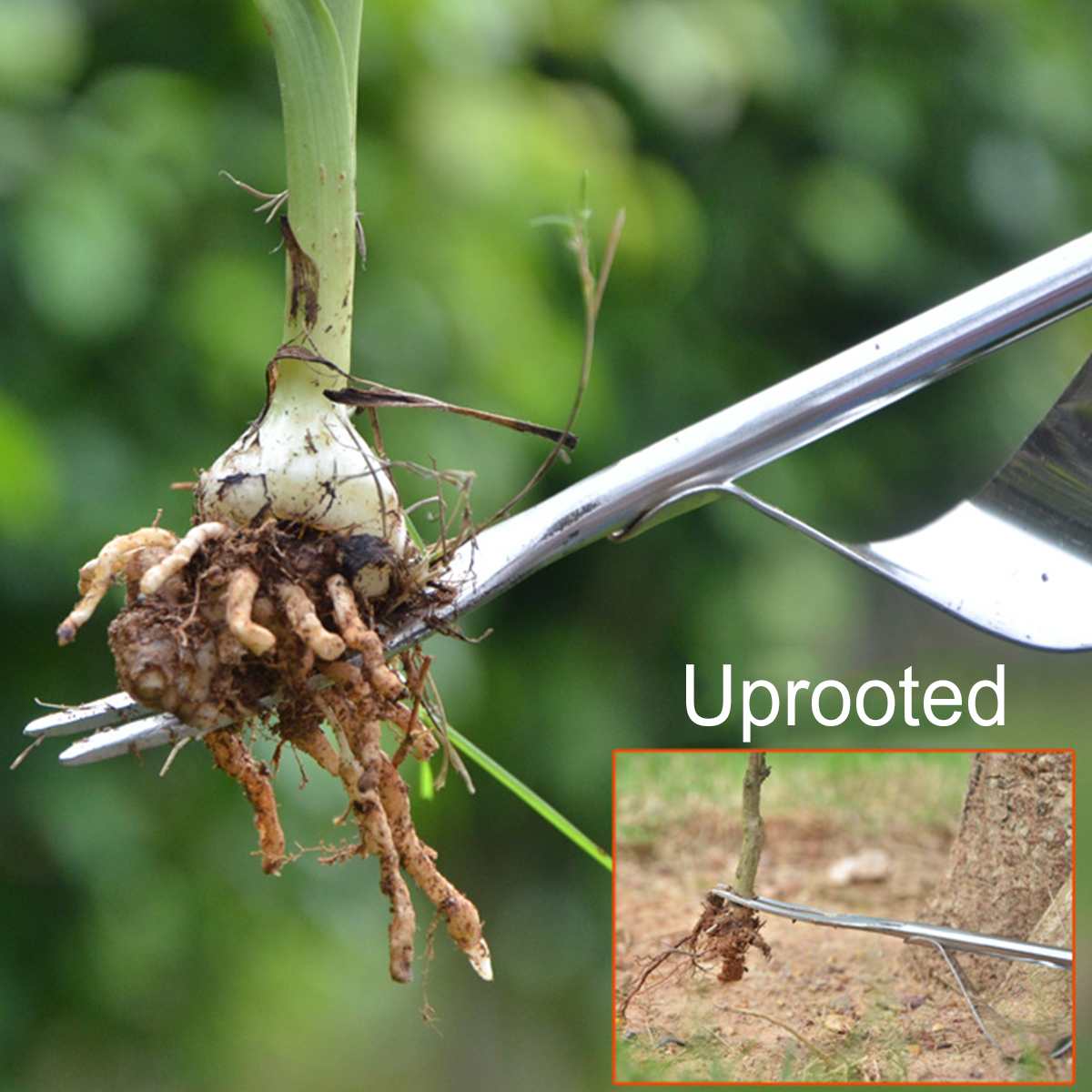 1PC Garden Weeder Tool Lawn Sturdy Digging Puller Hand Weeding Effective Easy Apply Trimming Removal Grass puller Long Handle