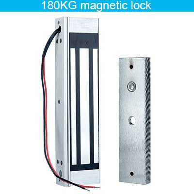 DC12V Electromagnetic Lock 180KG /350lbs Holding Force Electric Magnetic Lock Electronic Door Locks Access Control System Waterp: 180KG-12V