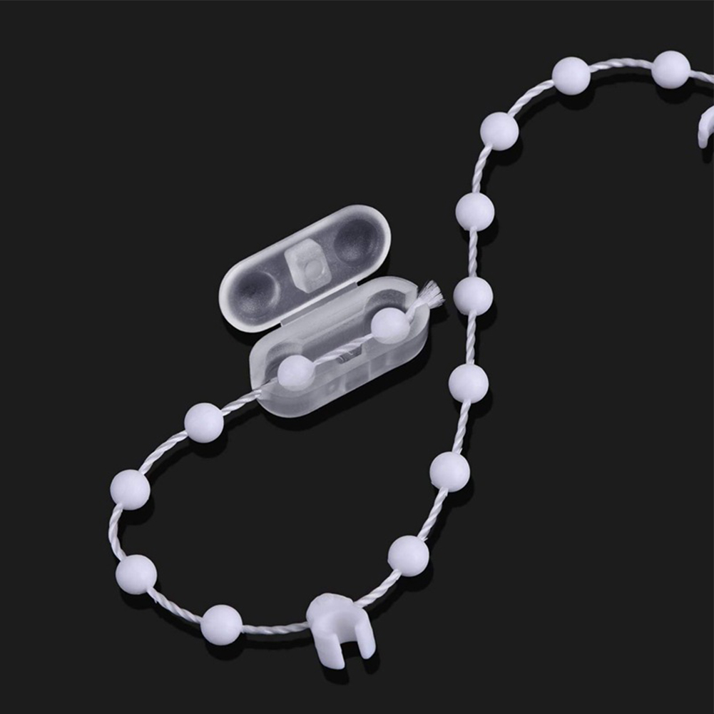 10/30/50 Stuks Rolgordijn Trekkoord Connector Clips Plastic Gordijn Keten Connector Voor Romeinse Verticale Gordijn kralen Ketting Koord