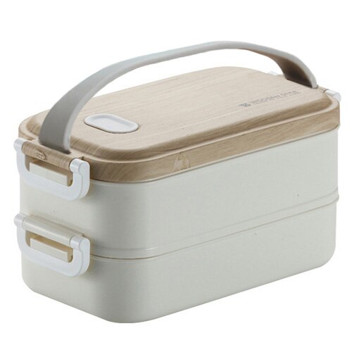 Bento Box Japanese Lunch Box, Bento Lunch Box Containers for Kids and Adults: white1