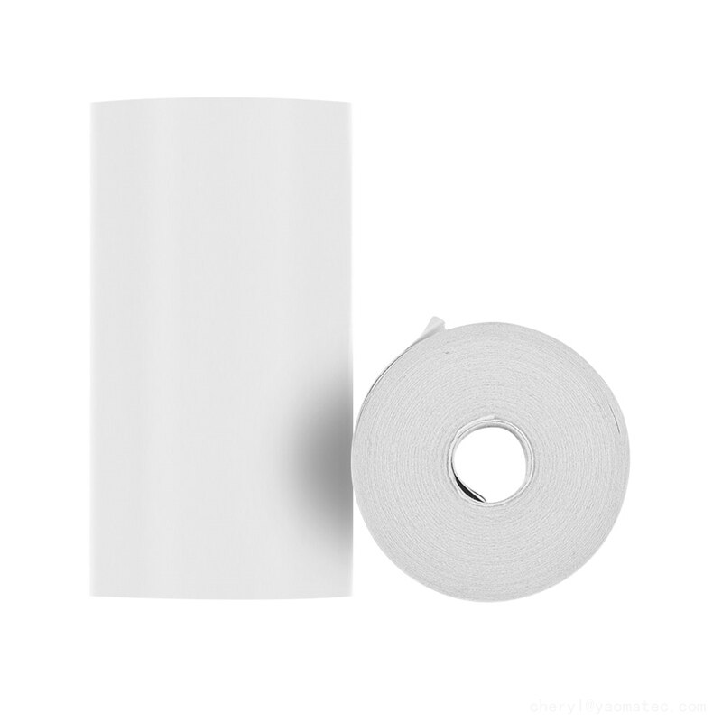 10/20/30/40/50 rolls Thermal Paper Label Paper Photo Paper for PeriPage PAPERANG Mini Photo Printer 57*30mm
