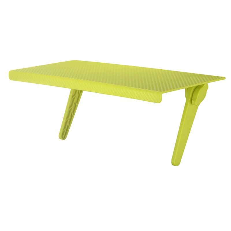 Computer Monitor Riser Desktop Stand ABS TV Rack Display Shelf Storage Desk Plastic Desk Organizer Desktop Home Office: green