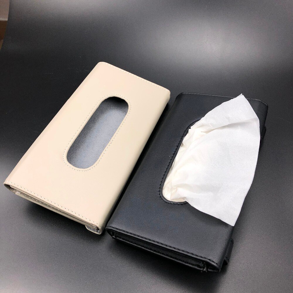 Car styling Tissue Boxes Case for Mitsubishi ASX Outlander Lancer Colt Evolution Pajero Eclipse Cross Grandis Zinger