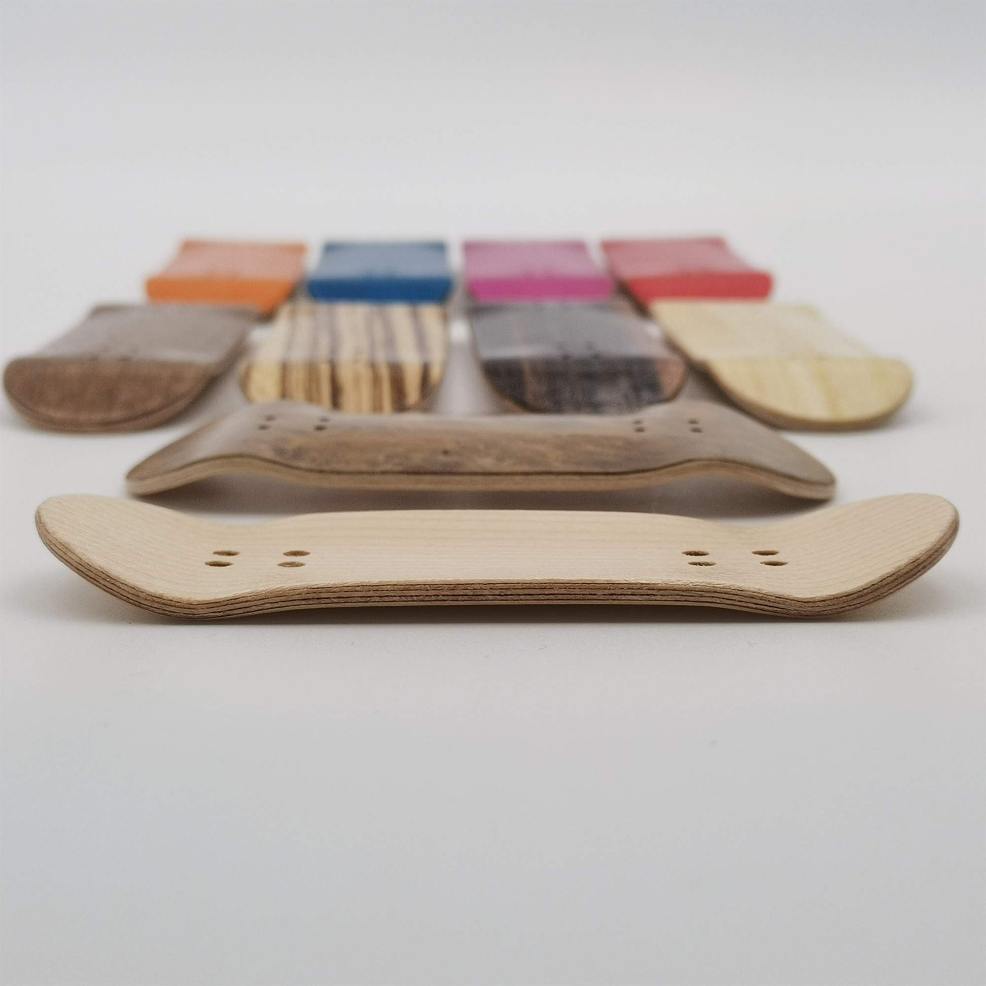 Pont de touche à faible Concave 97x34mm, planche d'érable canadien professionnelle faite à la main pour Skateboard à doigts