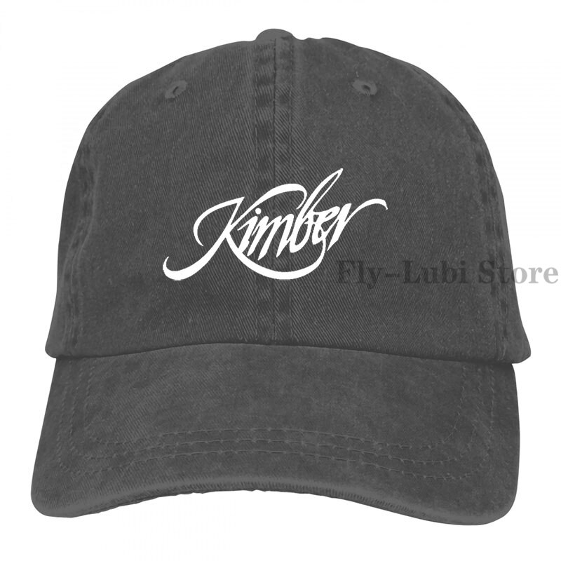 Kimber Manufacturing Baseball cap men women Trucker Hats adjustable cap: 2-Black