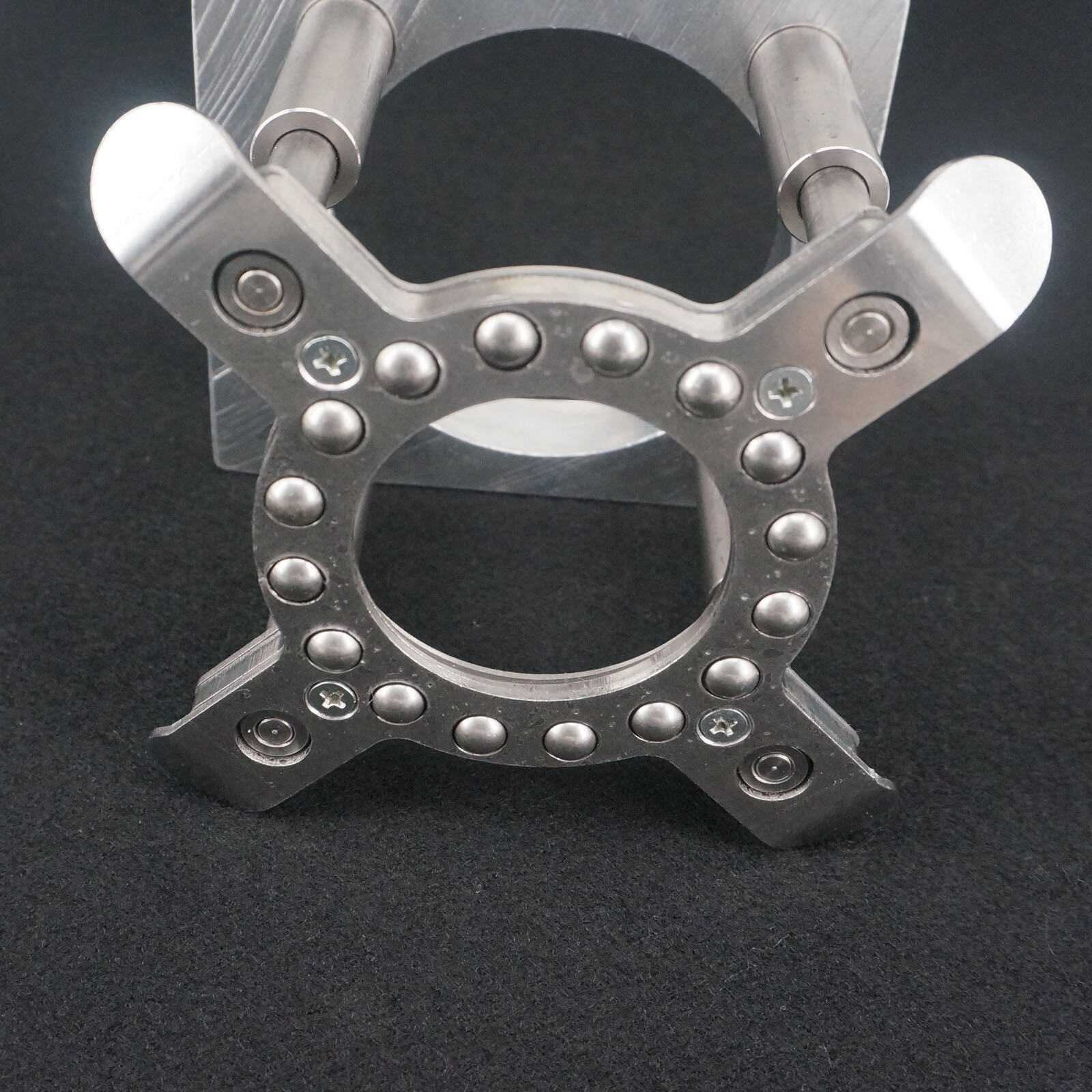 Diam 80mm Automatic Fixture Clamp Plate Device for 1.5KW/2.2KW CNC Spindle Motor