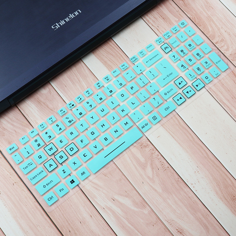 Silikonowa osłona klawiatury laptopa akcesoria do Acer Nitro 5 AN515-58 AN515-54 AN515-55 AN515-56 AN515-57 AN515-46 AN515-45 15.6: Black