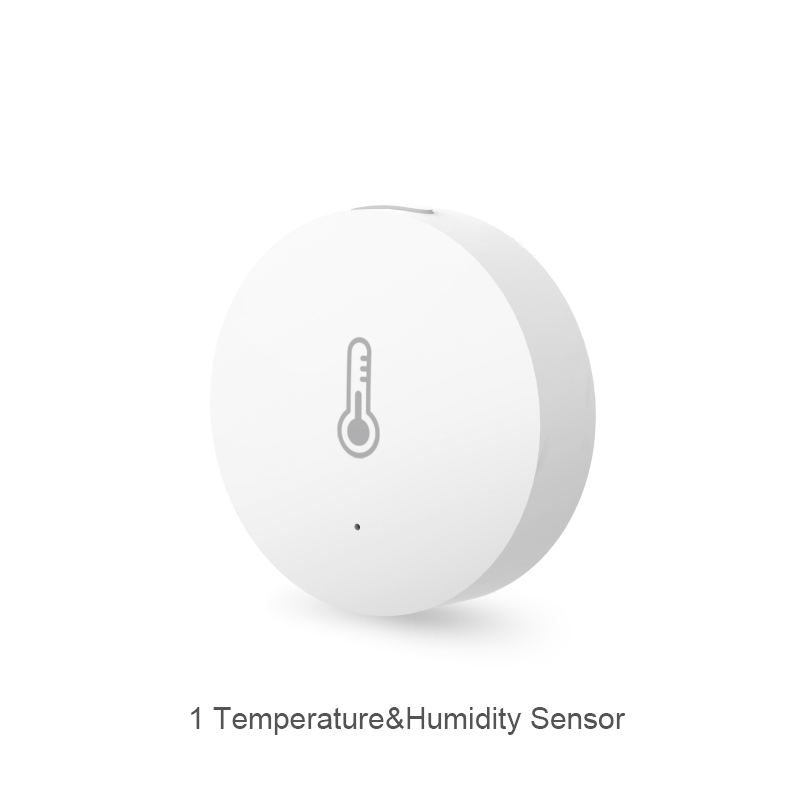 Original Xiaomi Smart Home Gateway Multi-functional Upgraded Smart Temperature and Humidity Sensor WiFi Remote Control by Mi APP: 1 Temperature sensor