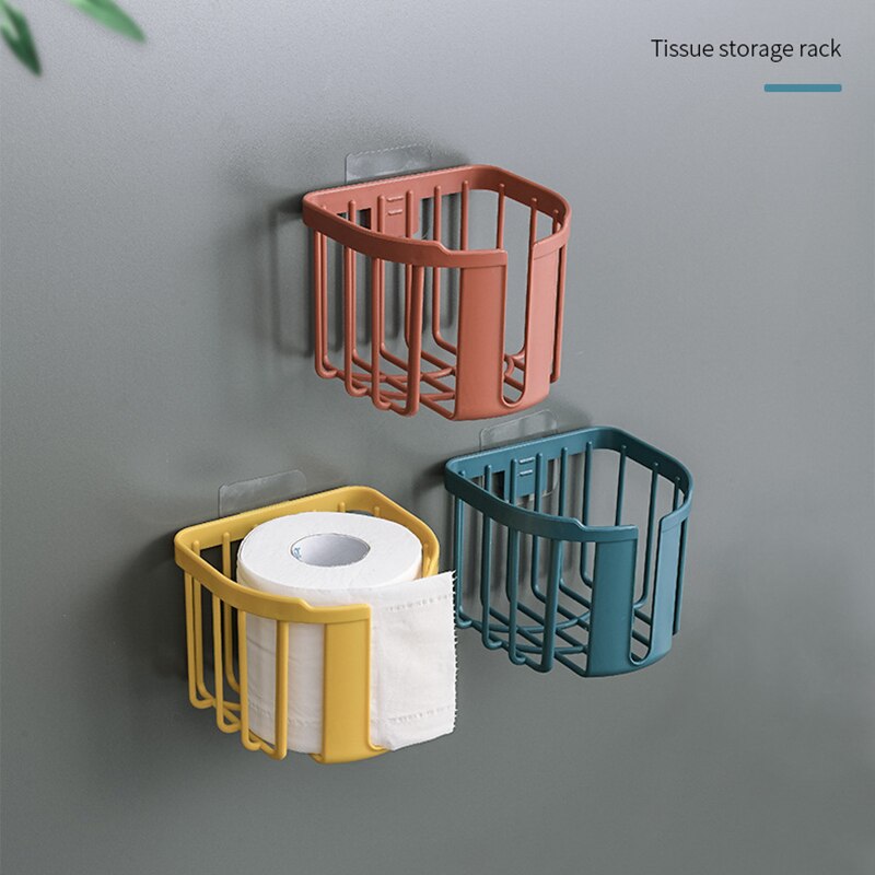 Toiletpapier Houders Toiletpapier Zelfklevende Houder Badkamer Tissue Houder Voor Bathrooom HK3