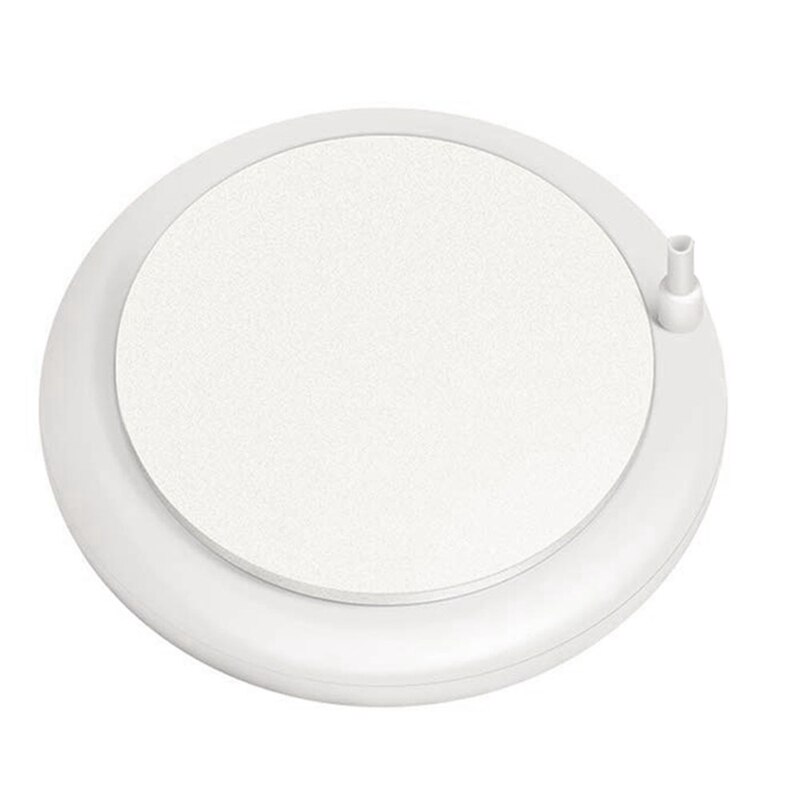 2 stuks aquarium luchtsteenset, aquarium bubbelaar, nano oven rookkanaal ronde luchtsteen schijfset voor hydrocultuur, kleine bubbels, ultra