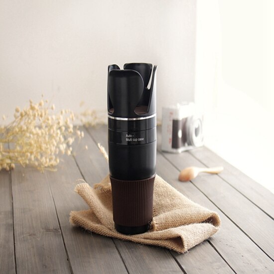 Auto-Mok Organizer Auto Bekerhouder Drinken Fles Zonnebril Telefoon voor Auto Styling Accessoires voor alle auto modellen: Black