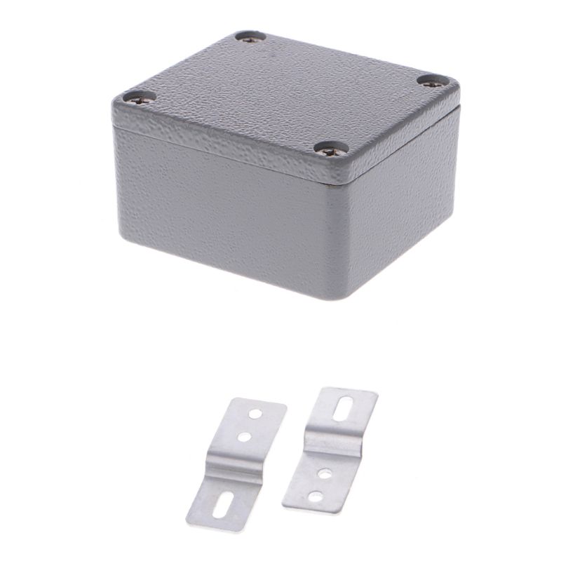 Sealed Die-Cast Aluminum Enclosure Case Junction Box 64x58x35mm LxWxH IP67 N58A