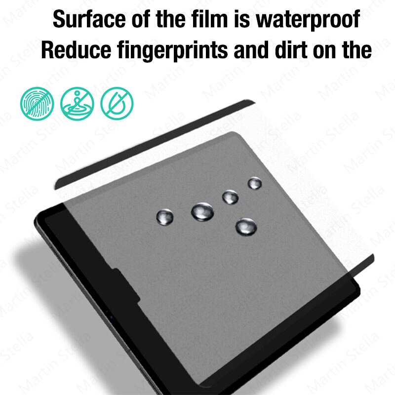 Film papierowy jak na Ipad Pro 11 2021 2020 12.9 9.7 10.2 9 generacji Screen Protector na Ipad Air 4 1 2 3 Mini 5 6 akcesoria