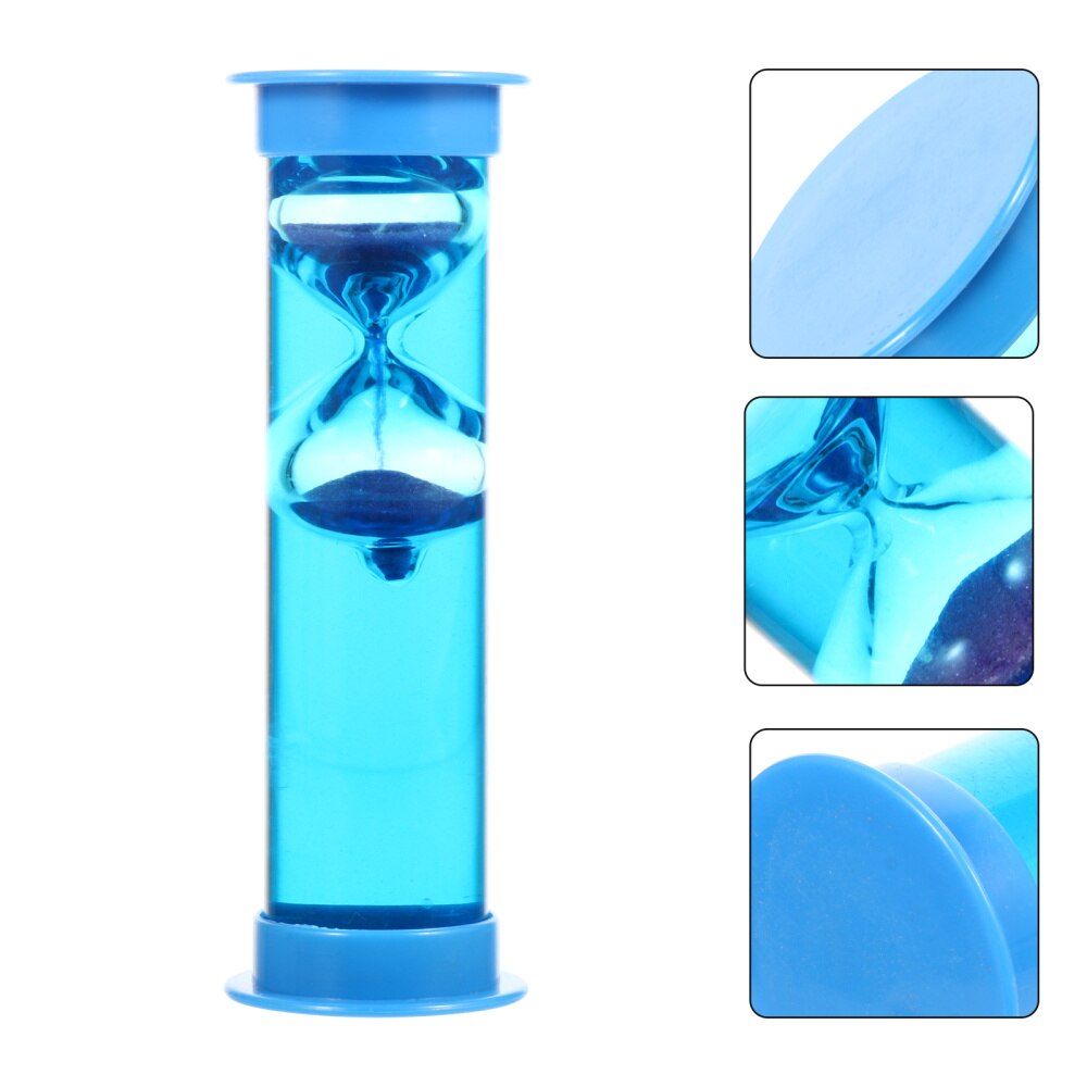 Hourglass Sand Glass Timer Artware Household Decorative Hourglass: Blue