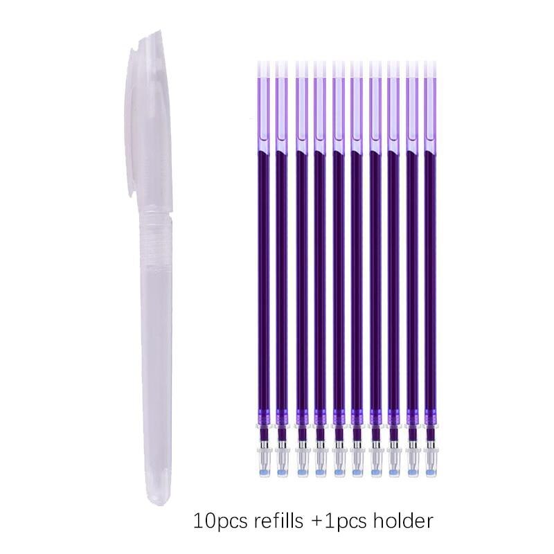 1Set inchiostro scomparsa pennarello in tessuto colorato penna cancellabile ad acqua per trapuntatura tessuto artigianale fai da te sartoria accessori per il cucito: 04 set