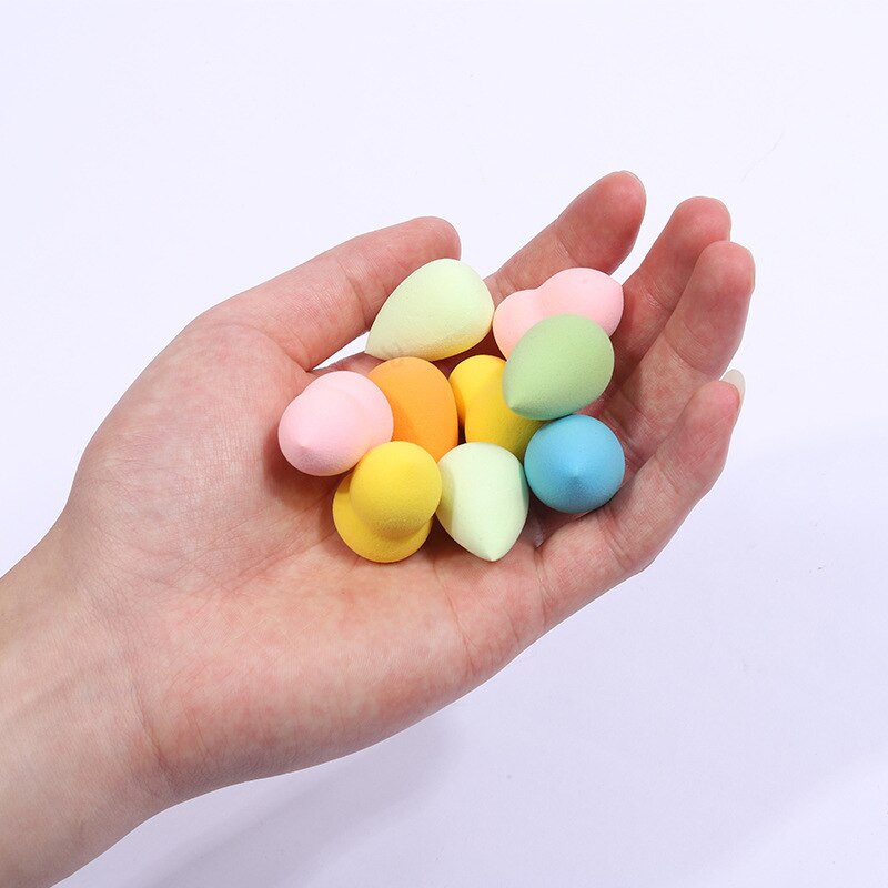 Mini Makeup Egg Small Makeup Egg Sponge Puff Cute Makeup Egg Makeup Sponge Cosmetic Puff Make Up Blender Soft Makeup Tool Set