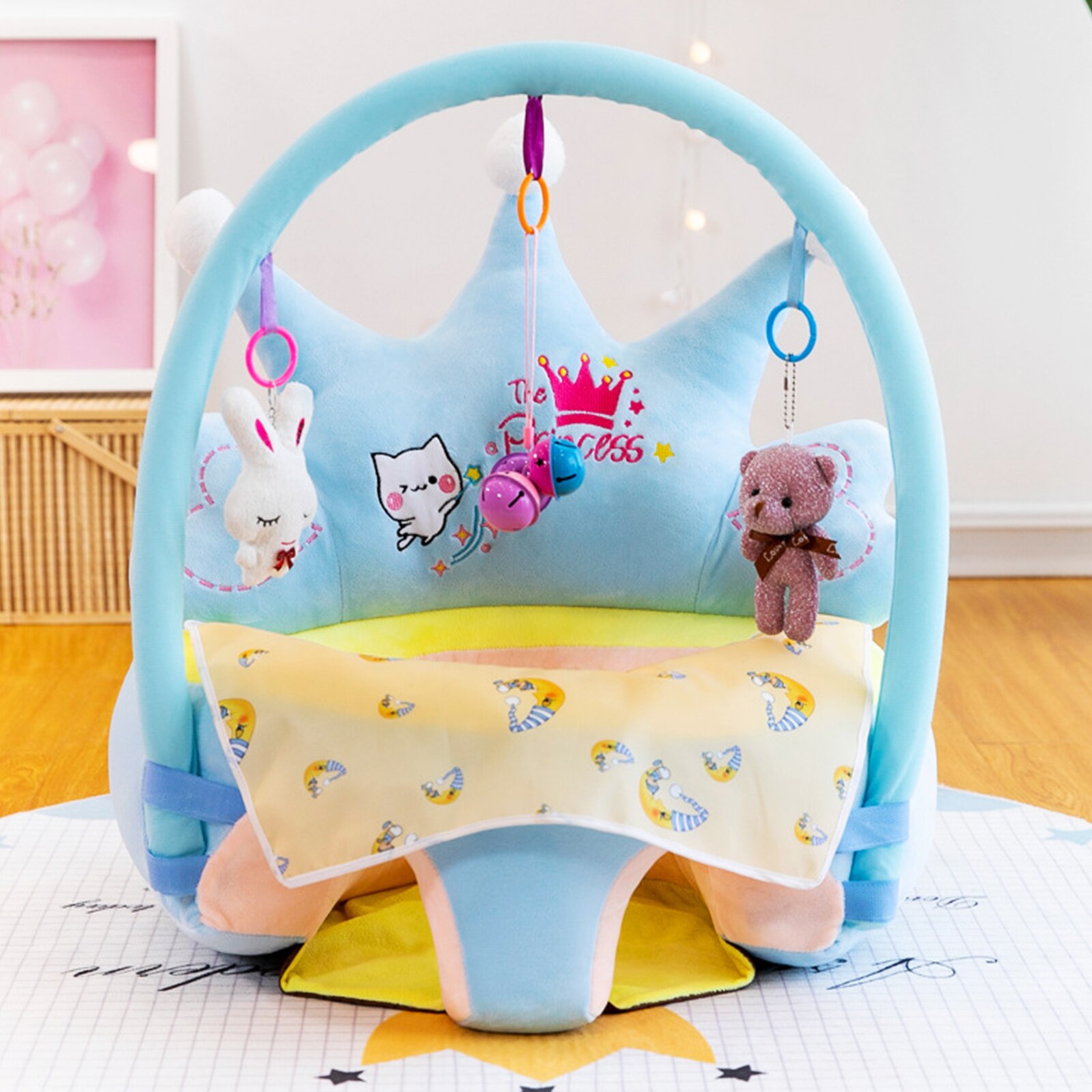 Wasbaar Pasgeboren Sofa Ondersteuning Cover Infant Peuters Leren Sit Stoel Case Baby Sofa Ondersteuning Stoelhoezen