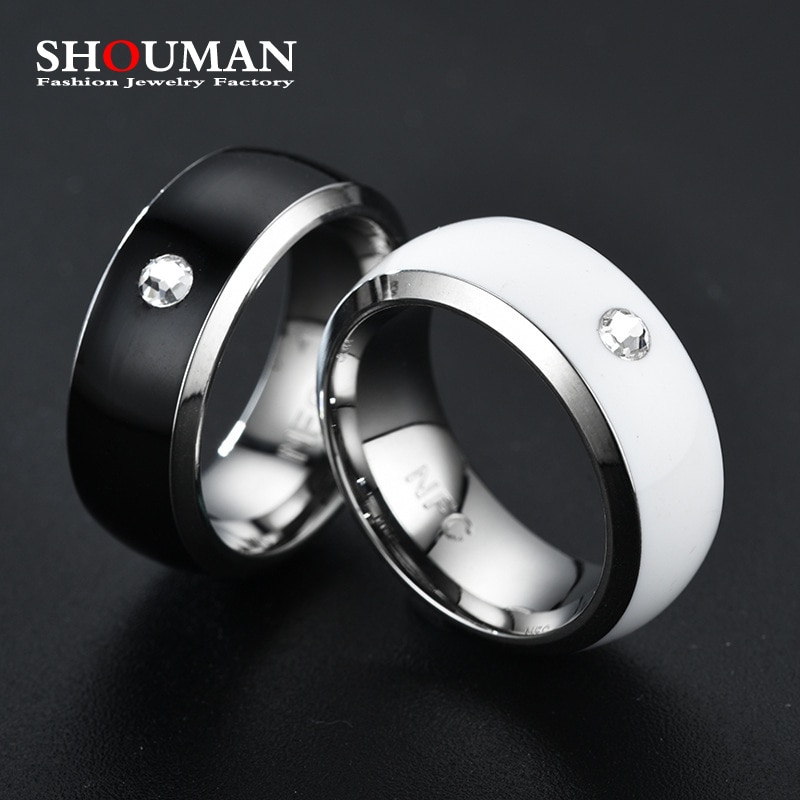 Shouman Nfc Multifunctionele Ring Intelligente Draagbare Sluit Android Telefoon Apparatuur Waterdichte Slimme Technologie Sieraden