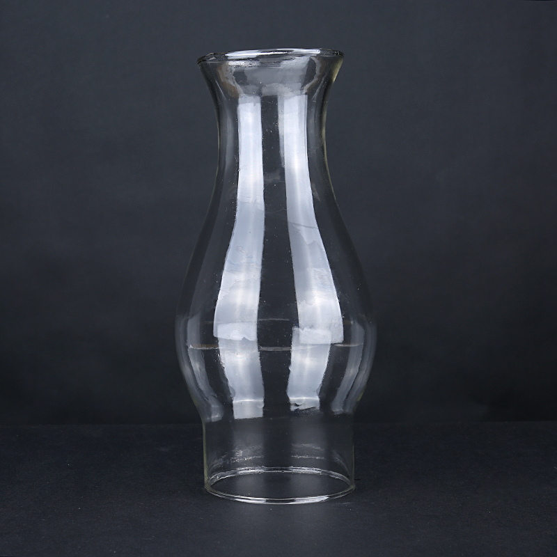 Forudbestilling 33cm glas stor kapacitet olielampe glas klassisk retro familie dekorative lys petroleumslanterner