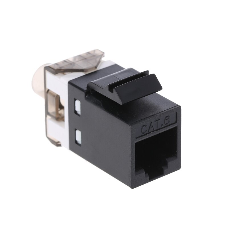 Módulo de red UTP CAT6, adaptador de Cable conector RJ45, conector Keystone, 2 uds.