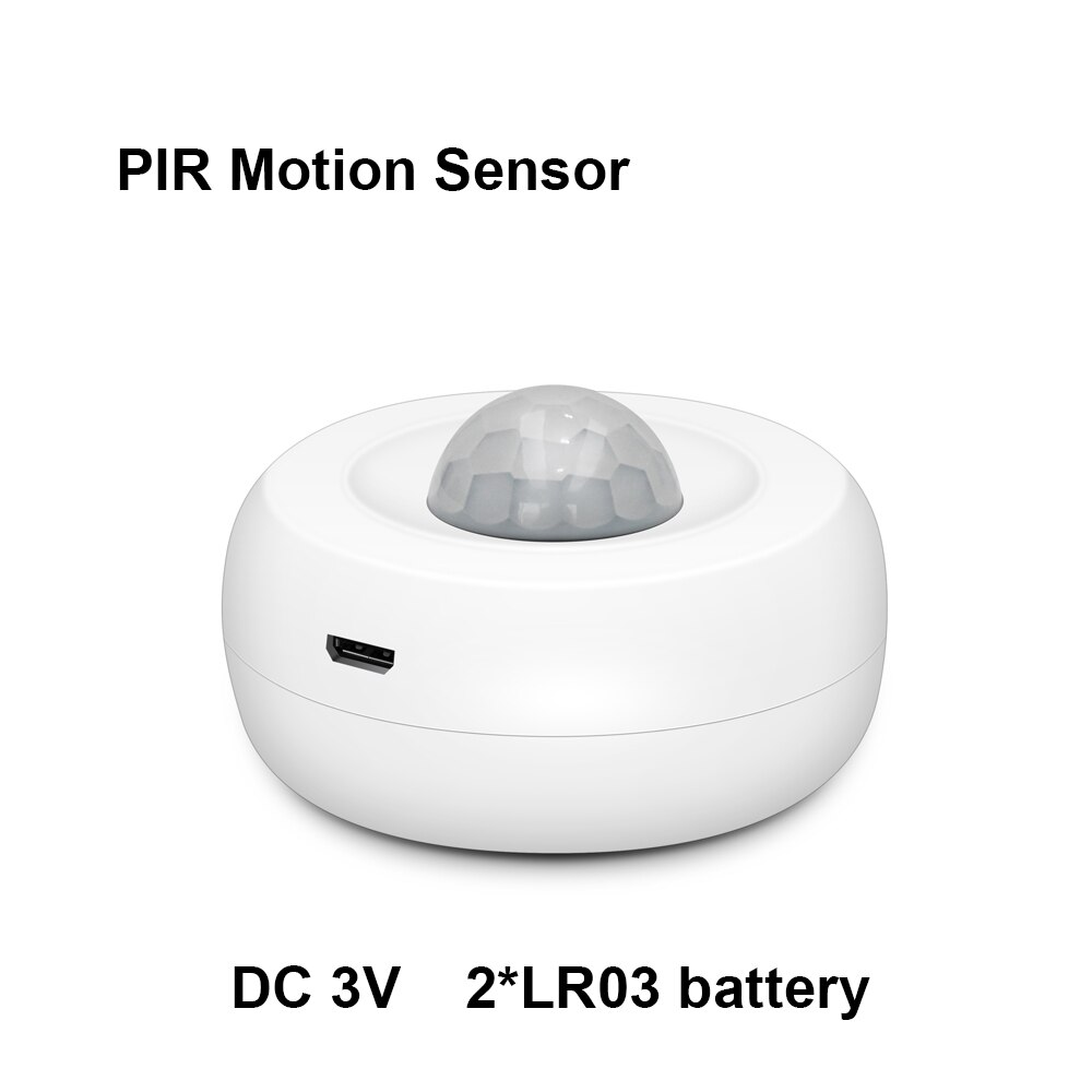 AVATTO Tuya WiFi PIR Motion Sensor Dectector, Smart Motion Sensor with Smart Life App Notification Alerts Smart Home Automation: Default Title