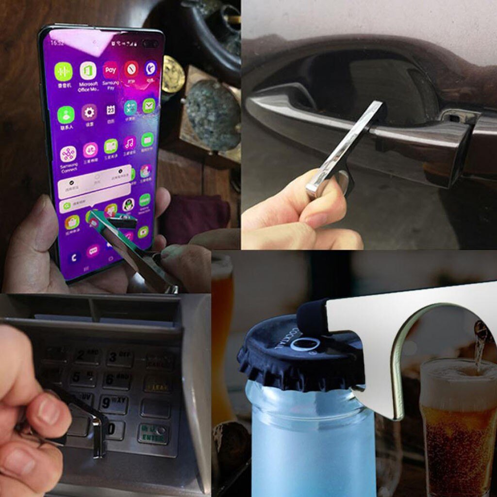 3PC No-Touch Door Opener Elevator Button Contactless Safety Door Opener Door Handle Key Grip Safety Protection Isolation