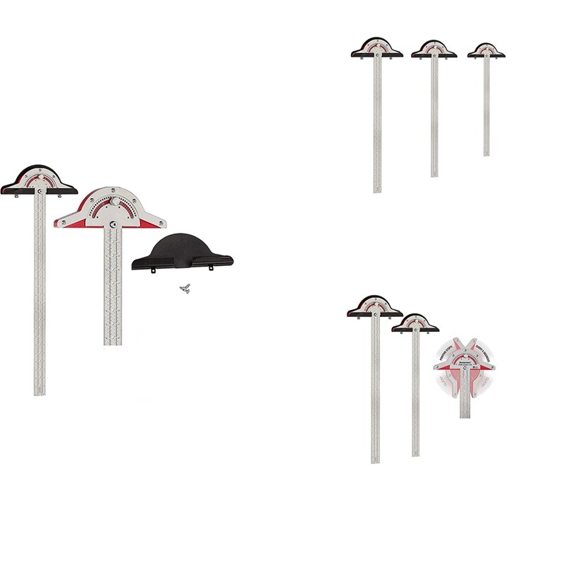 Woodworkers Edge Rule,Protractor Angle Finder,Two Arm Woodworking Ruler Angle Measure Tool, Baseboard Crafts