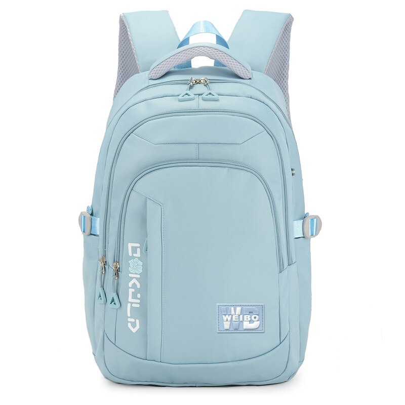 Waterdicht Kinderen Schooltassen Meisjes Tiener Orthopedische Rugzakken Kids Book Tassen Basisschool Rugzakken Schooltas Mochilas: Blauw