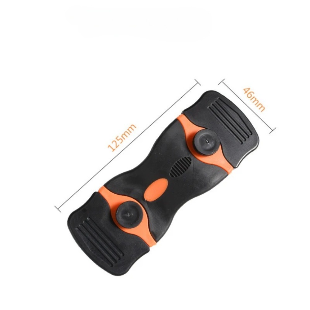 Window Glass Ceramic Cleaning Scraper Two Blades Plastic Handle Automotive Film Sticker Remover Tool
