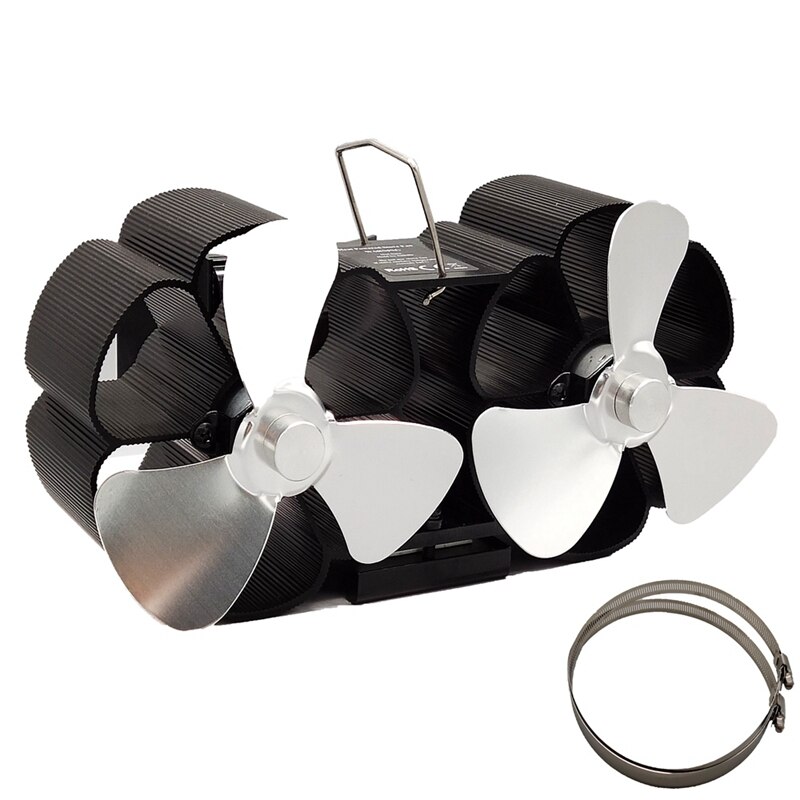 6- blad tvillingmotor dubbel värme motordriven ved... – Grandado