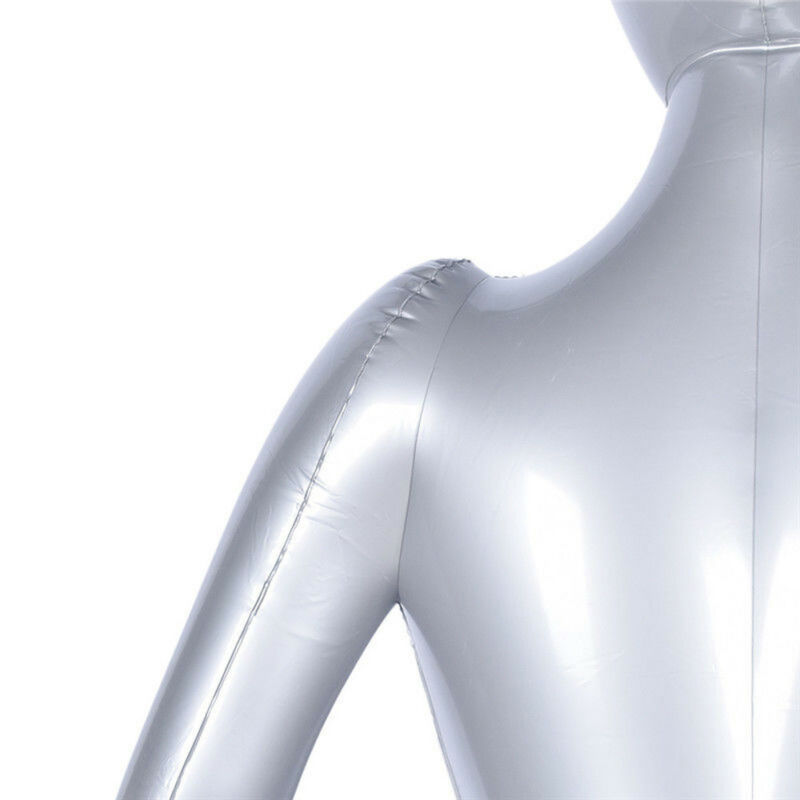 1 pièces Mannequin gonflable modèle torse PVC sous-vêtements affichage femme corps complet 168cm stockage modèle Mannequin torse tailleur vêtements