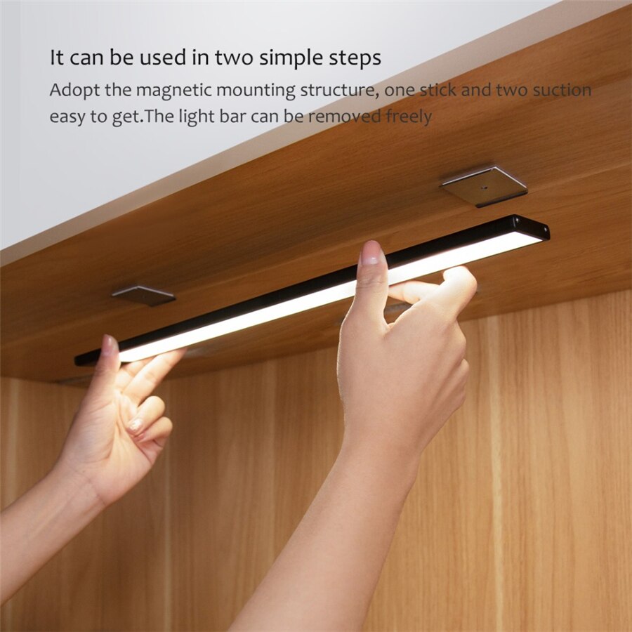 ( Global Version )YEELIGHT Sensor Night Light LED Smart Human Motion Induction Light Bar Rechargeable Corridor Wall Cabinet lamp