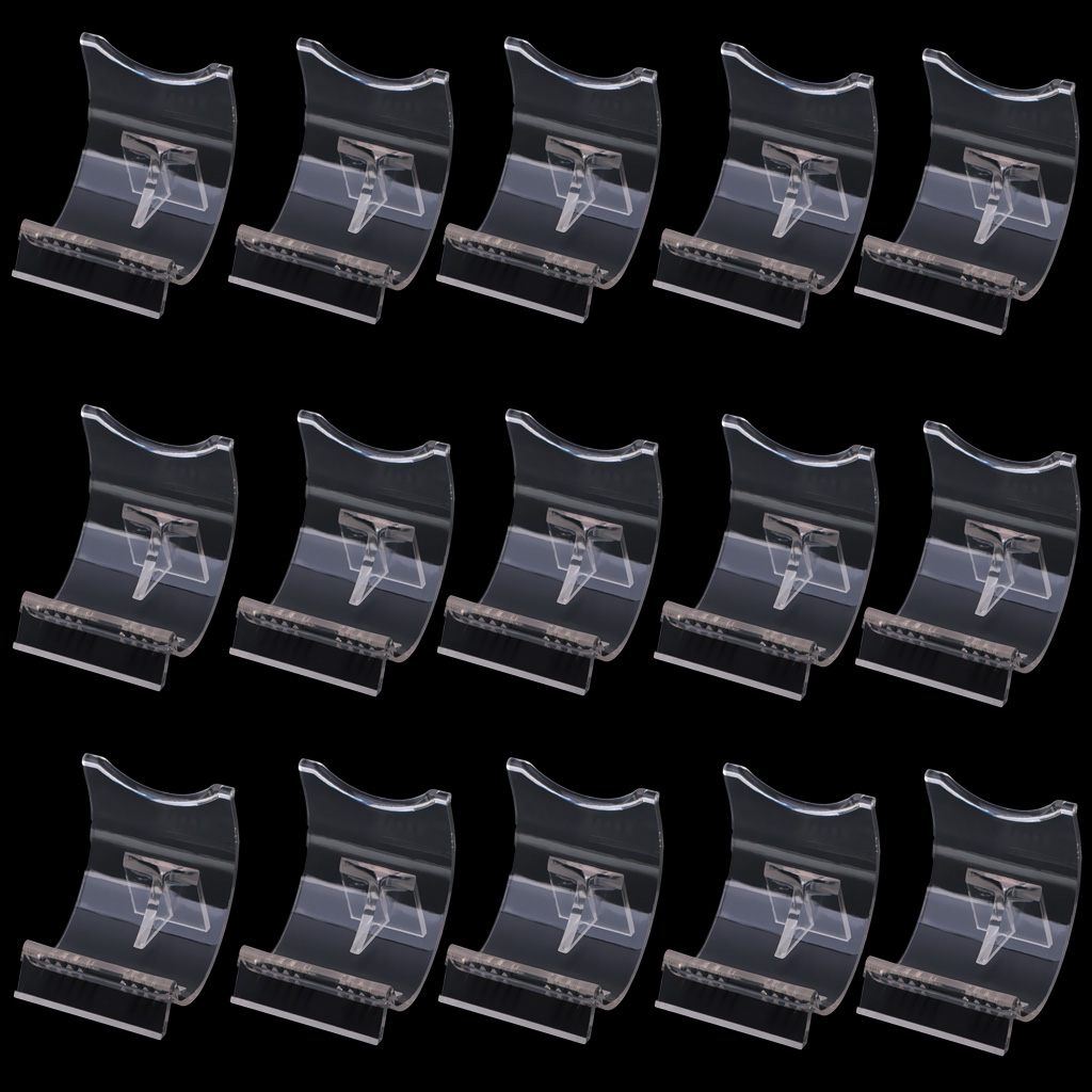 5/10/15pcs Acrylic Lighter Show Display Stand Storage Easel Stand Base Tools Holder for Lighter for Various Lighters Collection