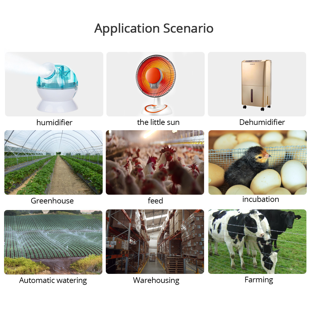 Sonoff sensor  ds18 b 20 vanntett temperatursensor  si7021 temperatur fuktighetssensor  al560 5m skjøtekabel
