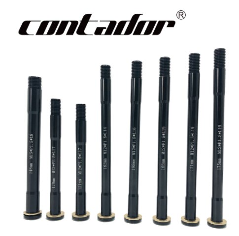 CONATDOR MTB Fahrrad steckachse Rennrad Welle Vorne Hub Hinten Hub Spieße 12mm 15mm Rad Achse Hub welle 12/15x 100mm 12x14 8/142mm