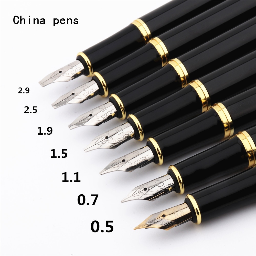 Luksus 389 sort engelsk kalligrafi andenæb parallel kunst pen blomst krop flad spids tibetansk arabisk fyldepen