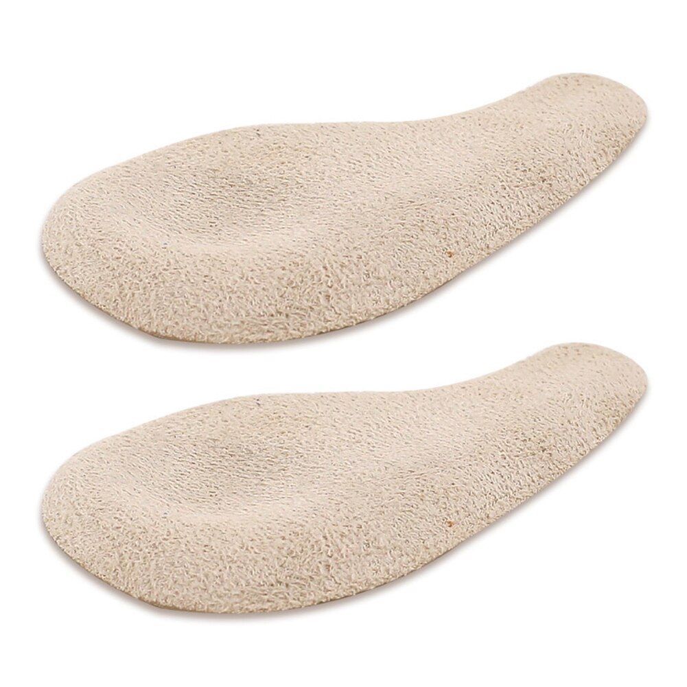 Heel Pad Correction Shoe Heel Inserts Insole Comfortable Soft Breathable Inserts For Foot Alignment Bow Leg Men Women: Apricot 1pair