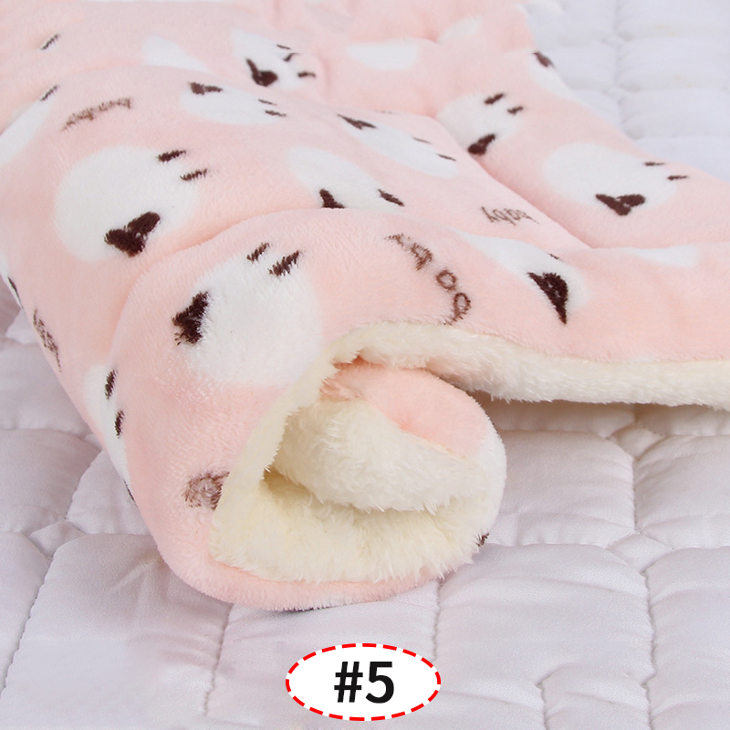 Ademend Hamster Huisdier Pee Pad Cavia Fleece Mat Kooi Liners Kleine Dieren Warme Mat voor Konijn Accessoires Jaula Conejo