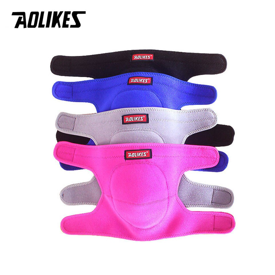 AOLIKES 2 Pz/lotto Pallavolo Ginocchiere Spugna Spessa sport Supporto Ginocchiere per il cestino Danza joelheira rodilleras protettore