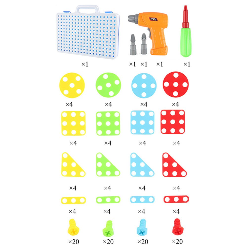 Simulation Elektrische Toolbox Kit Kinder Spielzeug Demontage Werkzeuge Bau Spielzeug Pädagogisches Spielzeug Block Spiele Für Kinder
