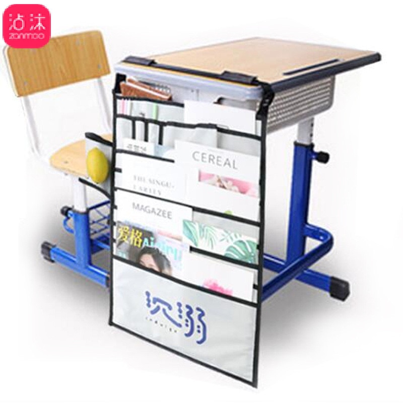 Multi-function Cloth Desk School Students Books Bags Stalls Hangers Office Supplies Desk Accessories Stationery Organizer