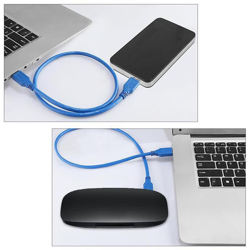 Fast Speed USB 3.0 data cable USB cable high speed A male to A male cable 0.6 m AM/AM extension cable
