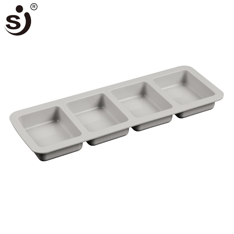 SJ stampi per sapone fai-da-te stampo in silicone 27.7*10*2.3 CM stampi rettangolari per sapone artigianato naturale per la casa facile da formare